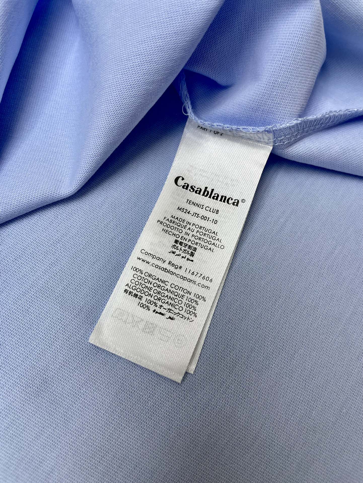 Casablanca T Shirt Size S-XL