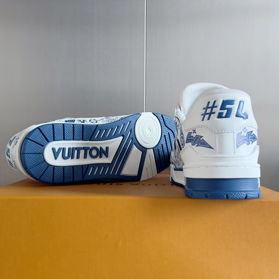 Louis Vuitton 2024New LV Trainer Sneaker Size 40-46