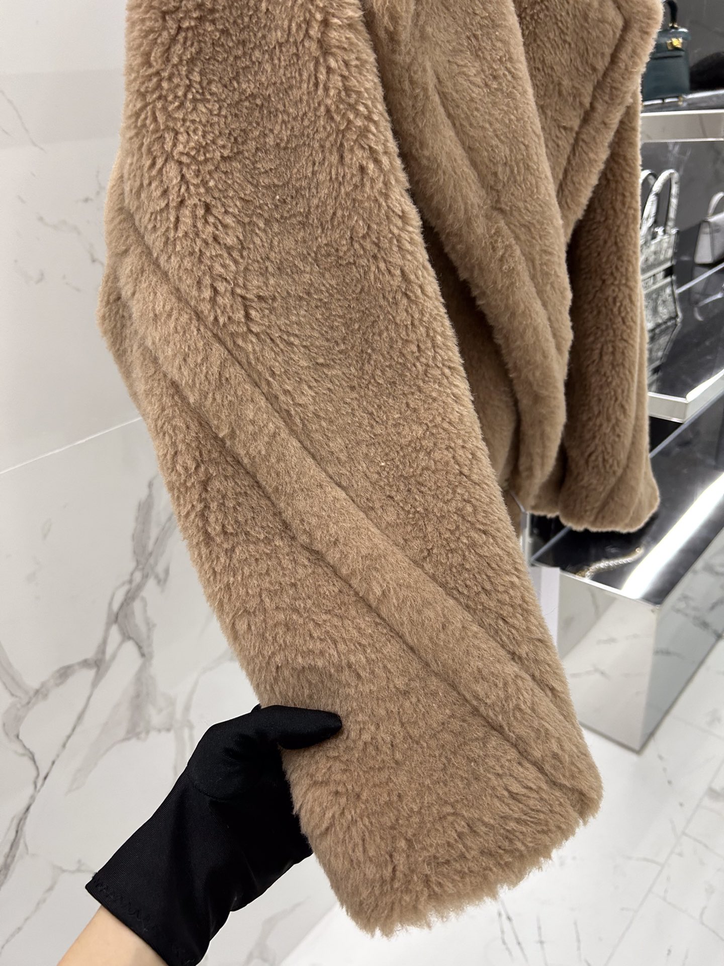 Max Mara Teddy fur Short coat Size XS-M