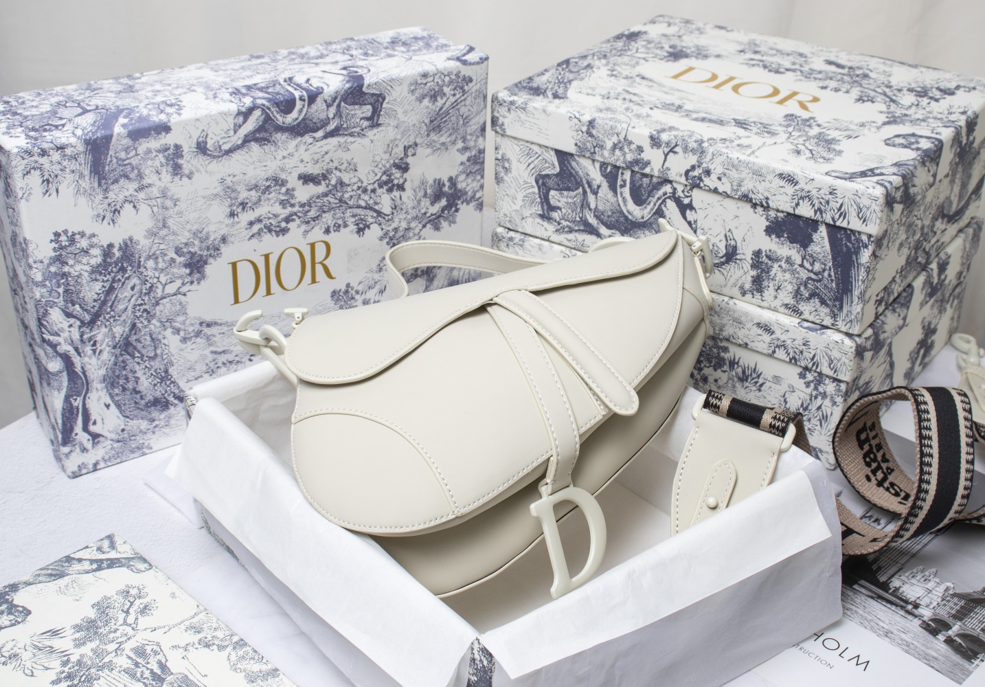 Dior Saddle Women Bags 25.5*20*6.5cm