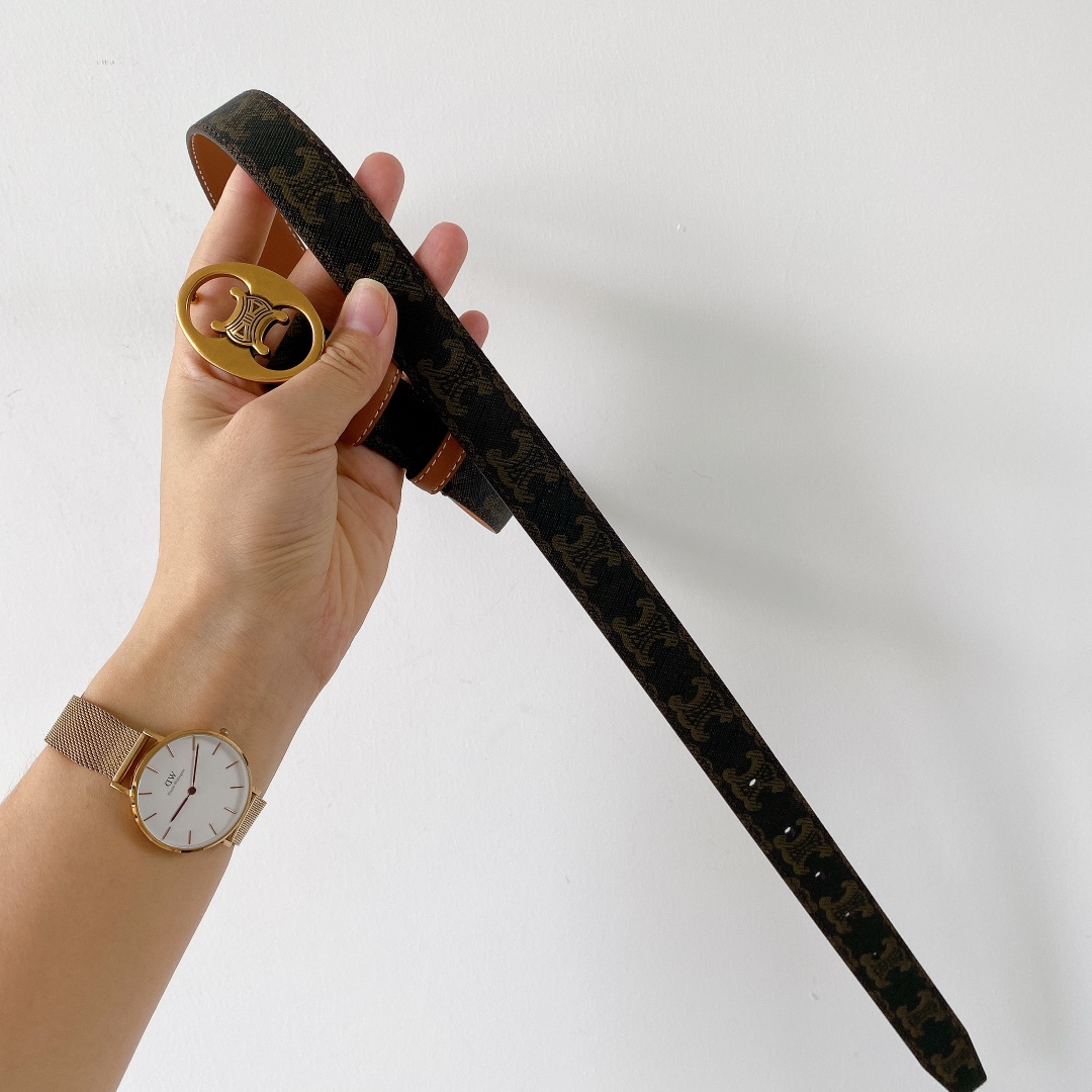 Celine Women Belt Width 2.5cm