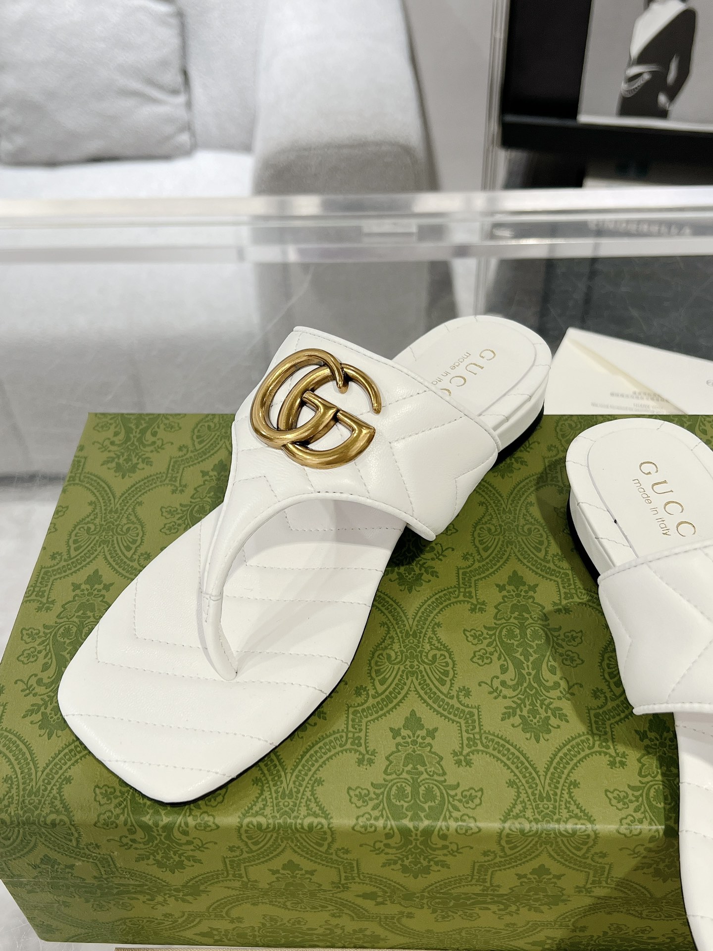 Gucci GG Marmont Slippers Size 36-41