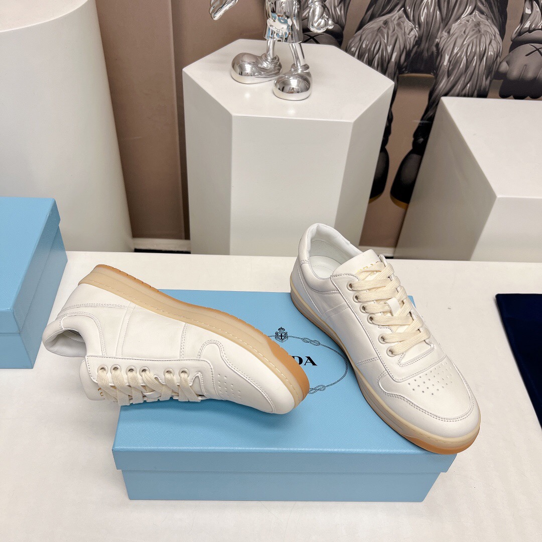 Prada Downtown Nappa Leather Sneakers Size 36-40