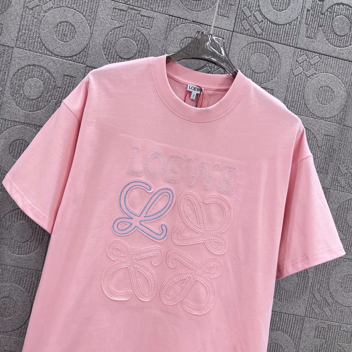 Loewe T Shirt  Embroider Logo Size XS-L