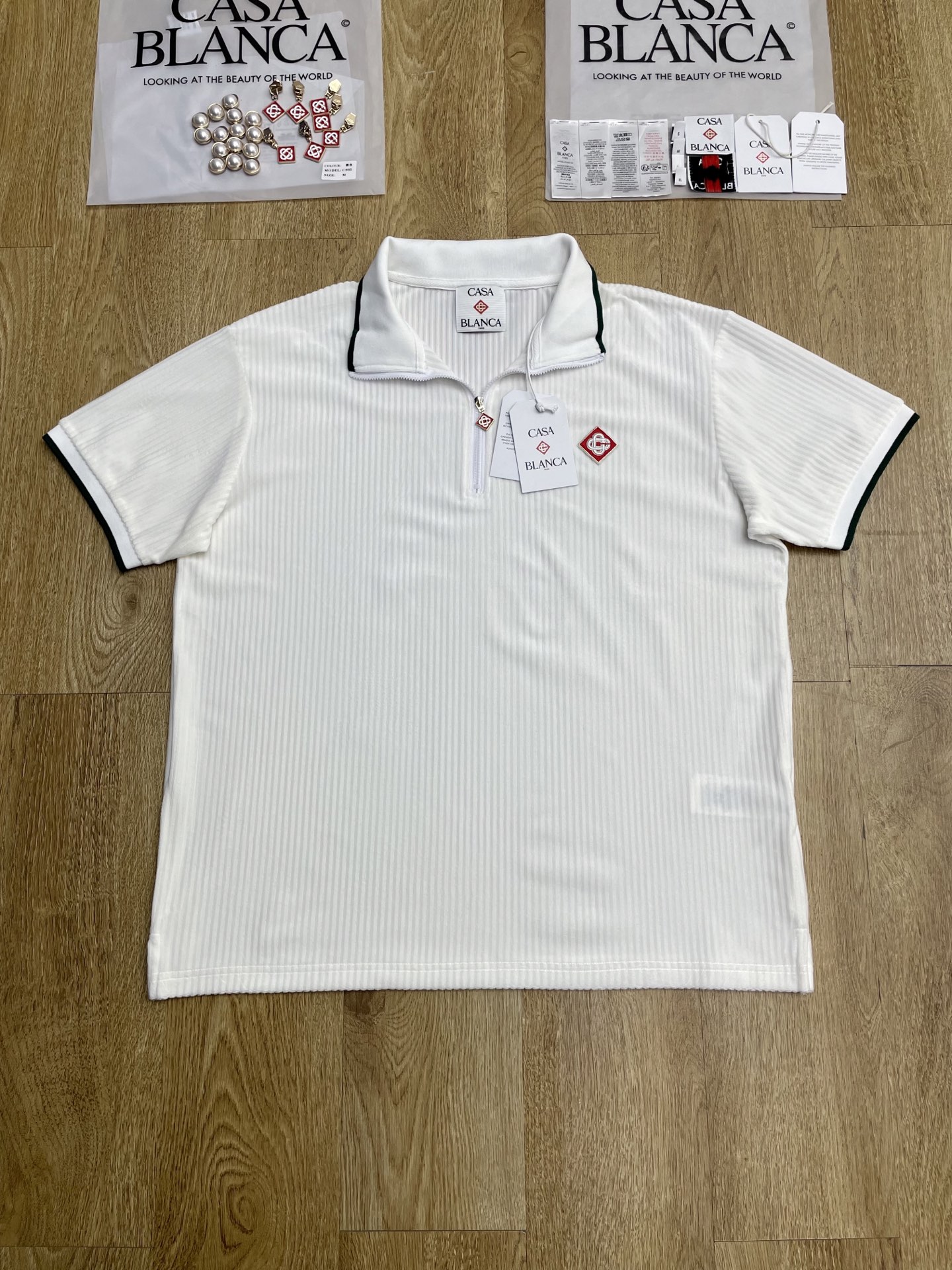 Casablanca Polo Shirt Size S-XL