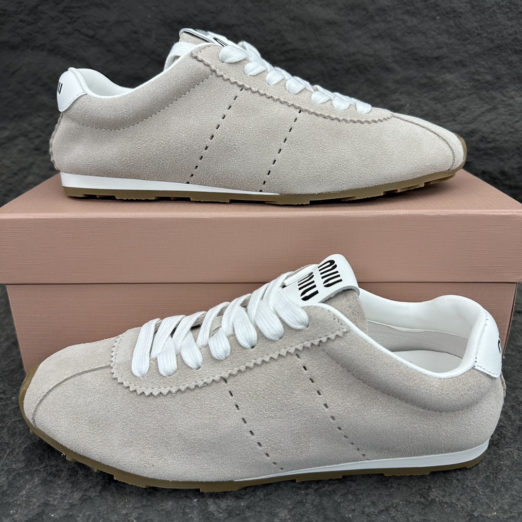 MiuMiu Plume Nappa Sneaker Size 35-40