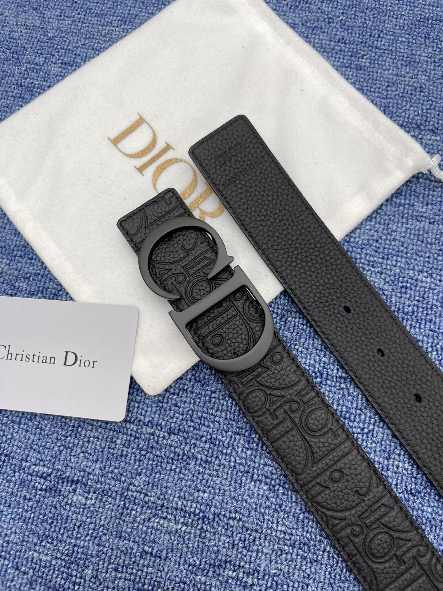 Dior Men Belt Width 3.5cm