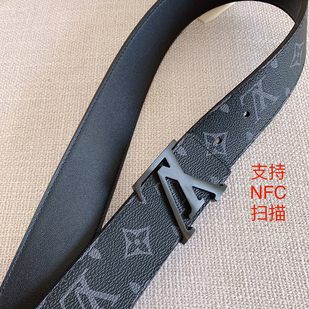 Louis Vuitton Men Belt Width 4cm