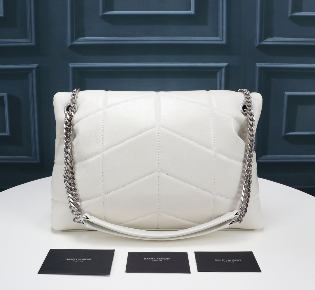 YSL Lou Lou Puffer Women Shoulder Bags Size 35*23*13cm