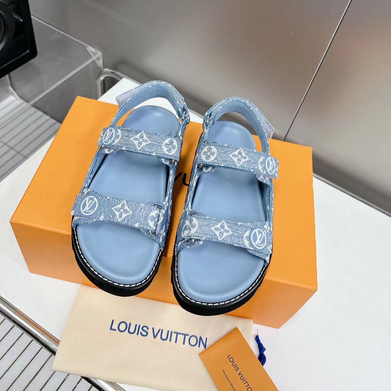 Louis Vuitton LV Trainer Sandals Size 36-41