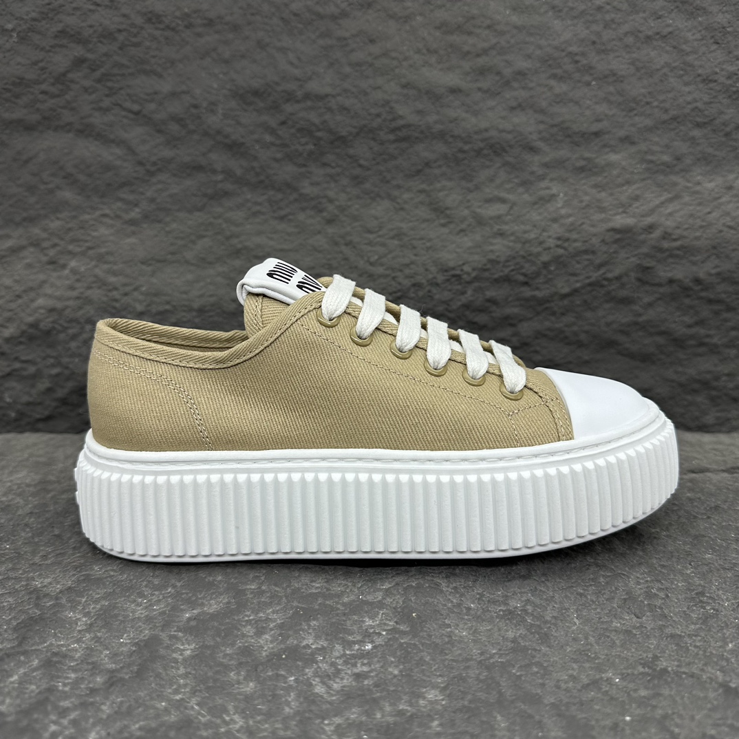 MiuMiu Canvas Sneaker Size 35-40