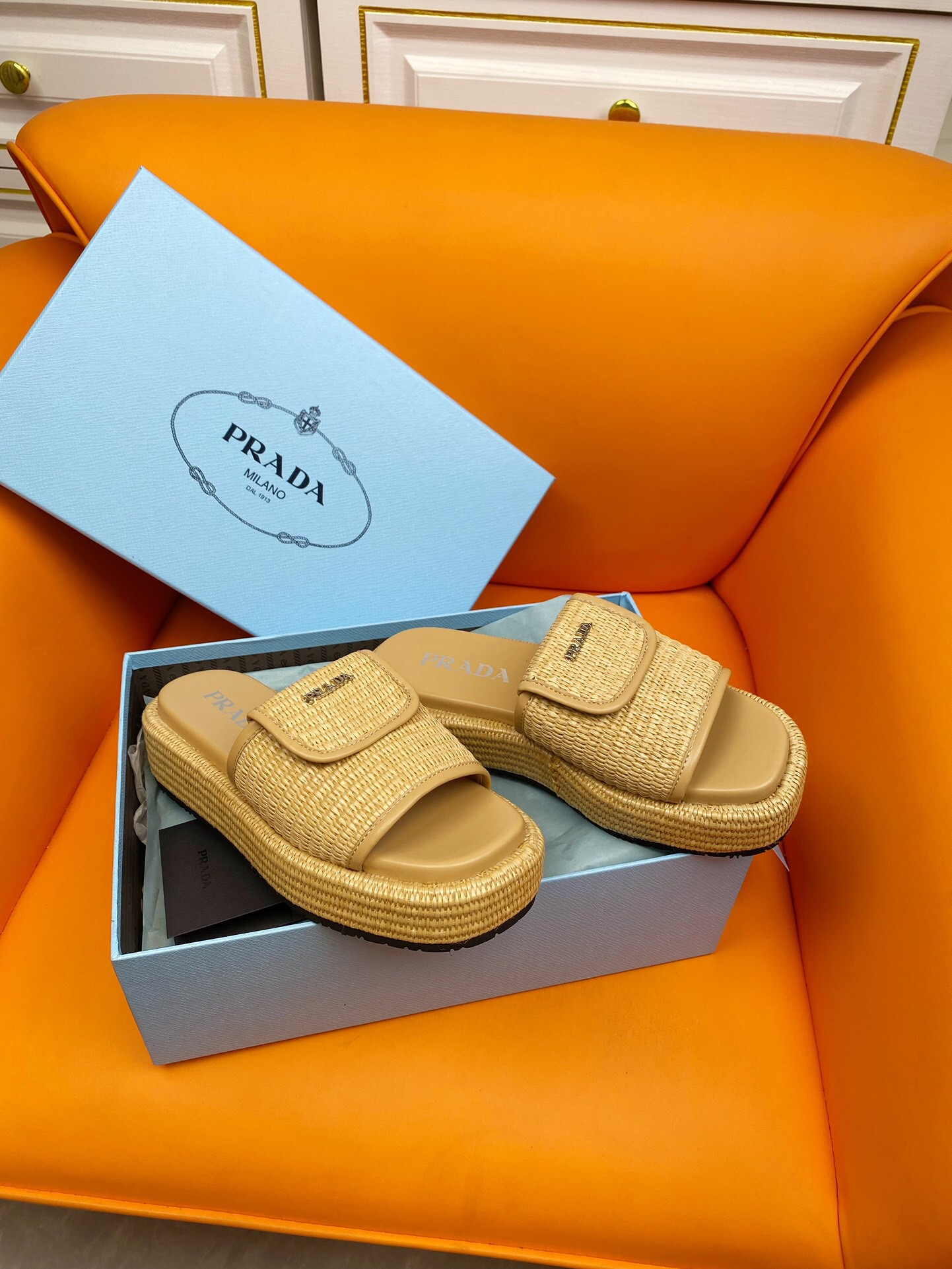 Prada 2024 New Monolith sandals Size 36-40
