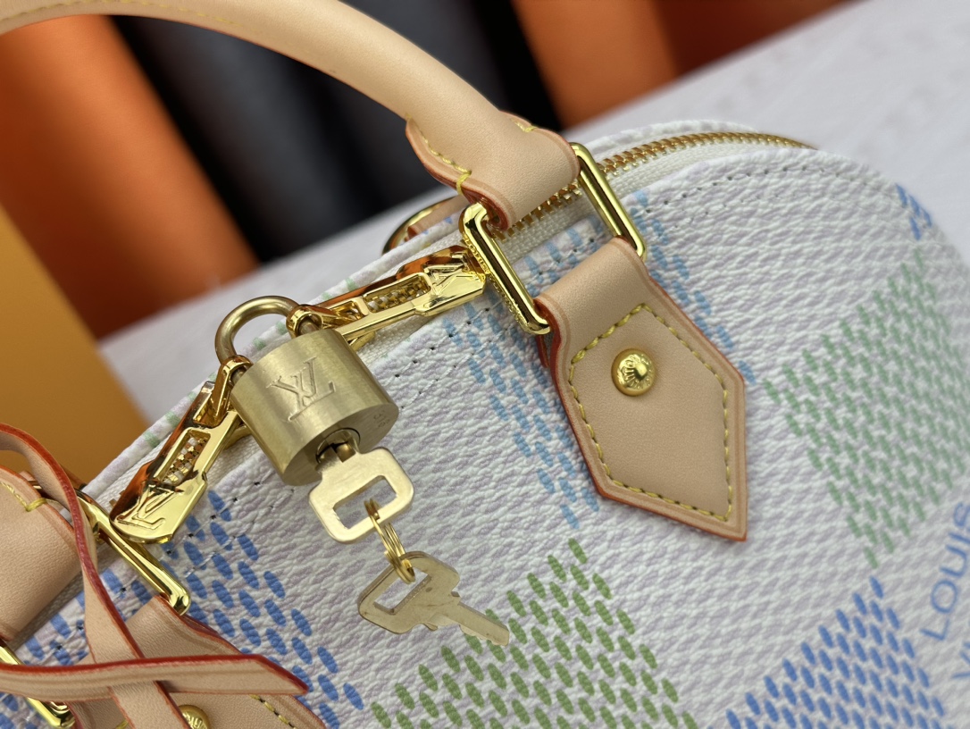 Louis Vuitton N40516 Alma BB Damierlicious Shoulder Bags Size 23*17*11cm