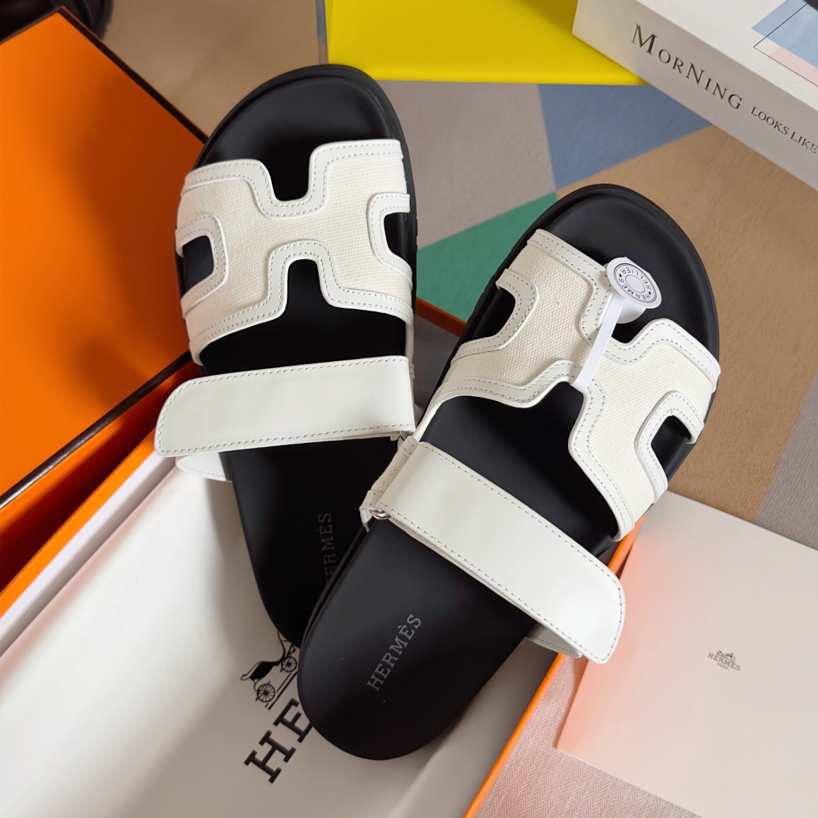 Hermes chypre Slippers Size 36-45