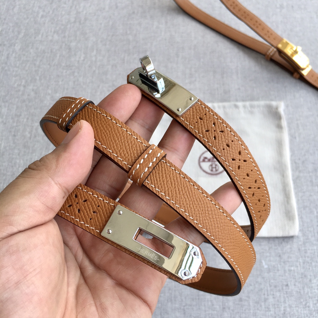 Hermes Kelly Women Belt Width 1.8cm
