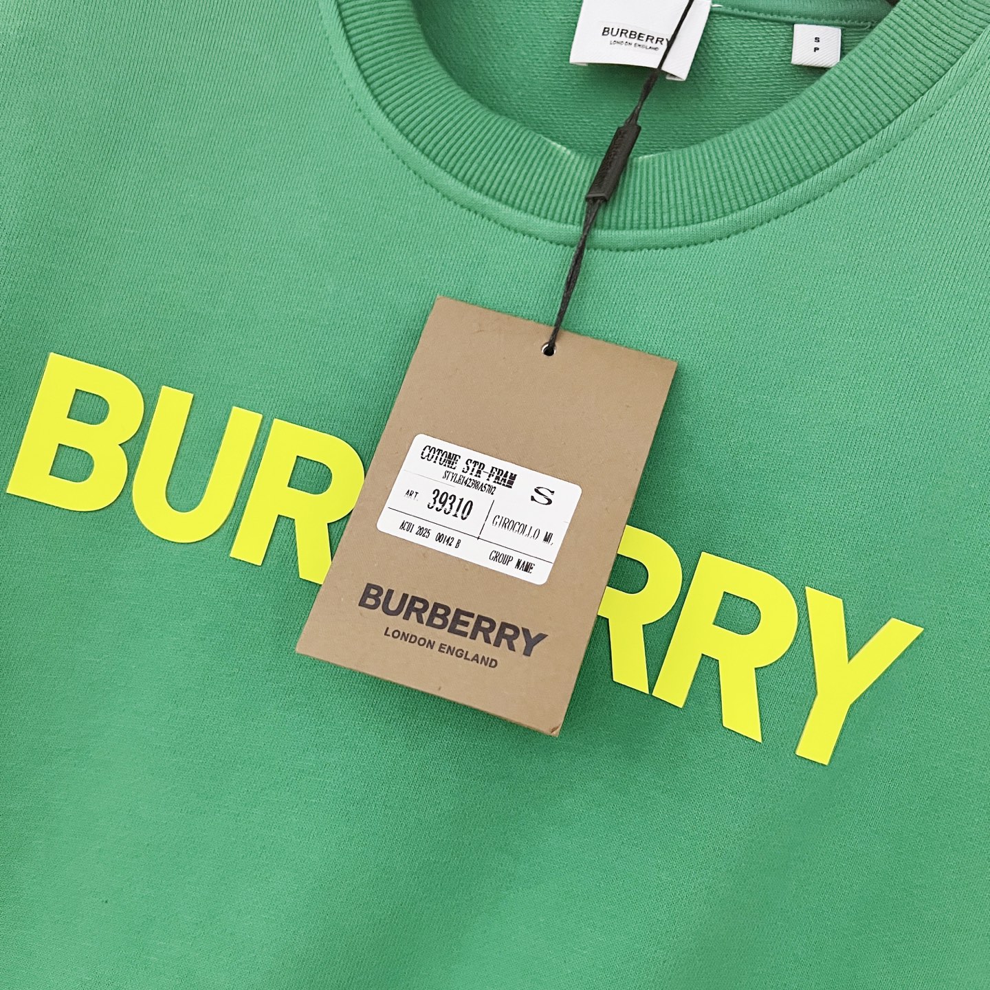 Burberry New Unisex Sweatshirt Size XS-L