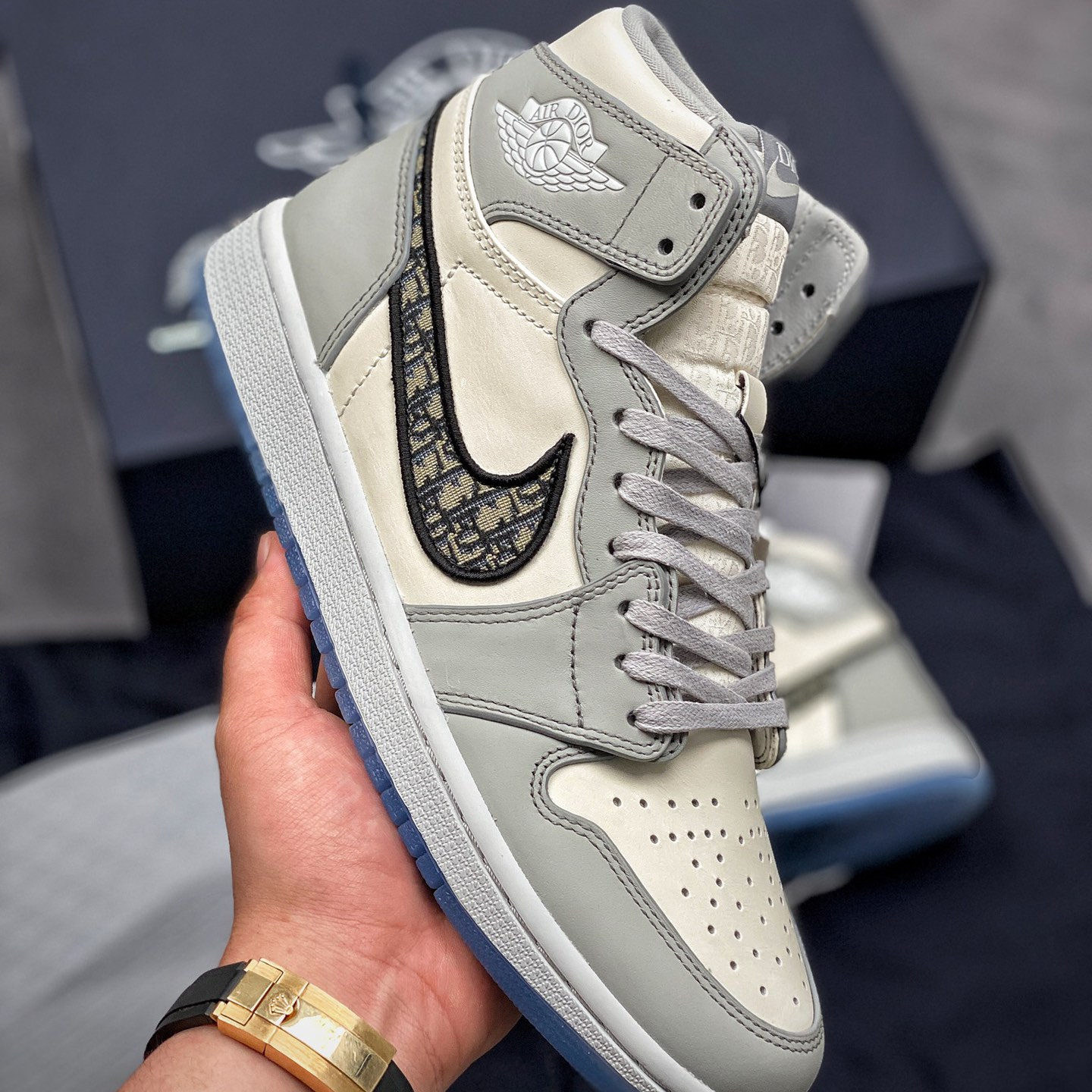 Nike Air Jordan 1 x Dior Sneaker Shoes Gr. 36-46