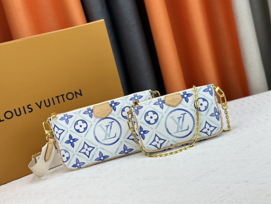 Louis Vuitton M25374 Multi Pochette Accessoires Shoulder Bags Size 24*13.5*4cm
