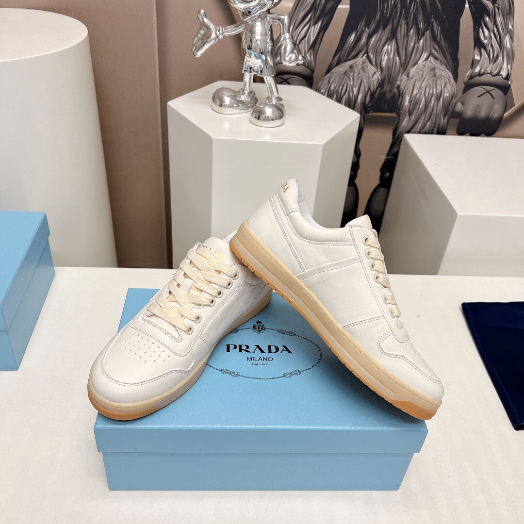 Prada Downtown Nappa Leather Sneakers Size 36-40