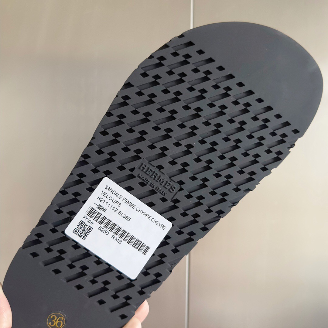 Hermes chypre Slippers Size 36-45