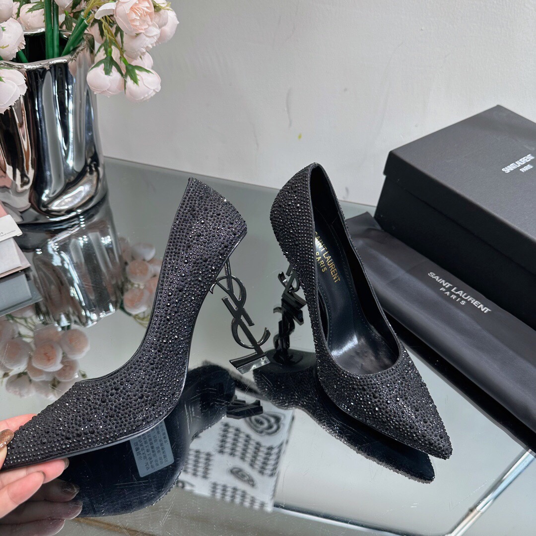 YSL Full Diamond Pumps Size 35-41