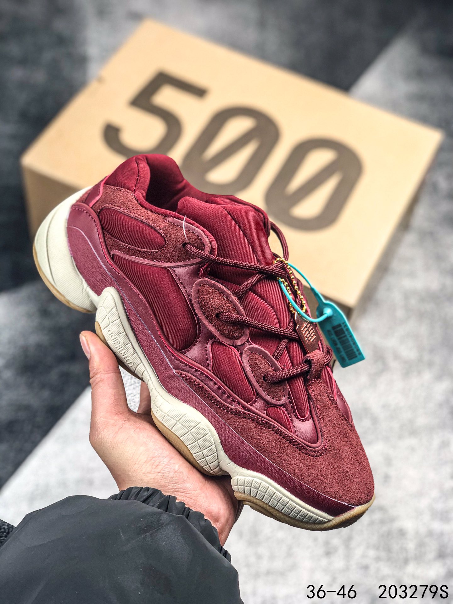 Yeezy 500 Mens/Women's Sneakers Shoes 36 - 46