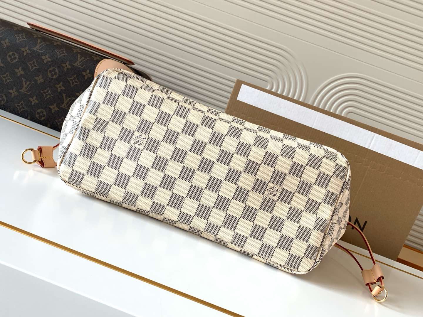 Louis Vuitton N40604 Neverfull MM Tote Bag Size 31*28*14cm