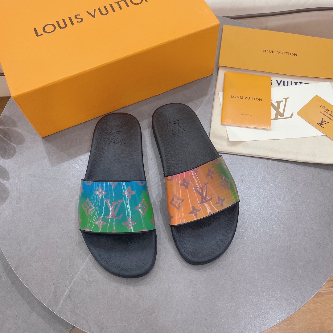 Louis Vuitton Waterfront Slippers Size 36-45 11-Color