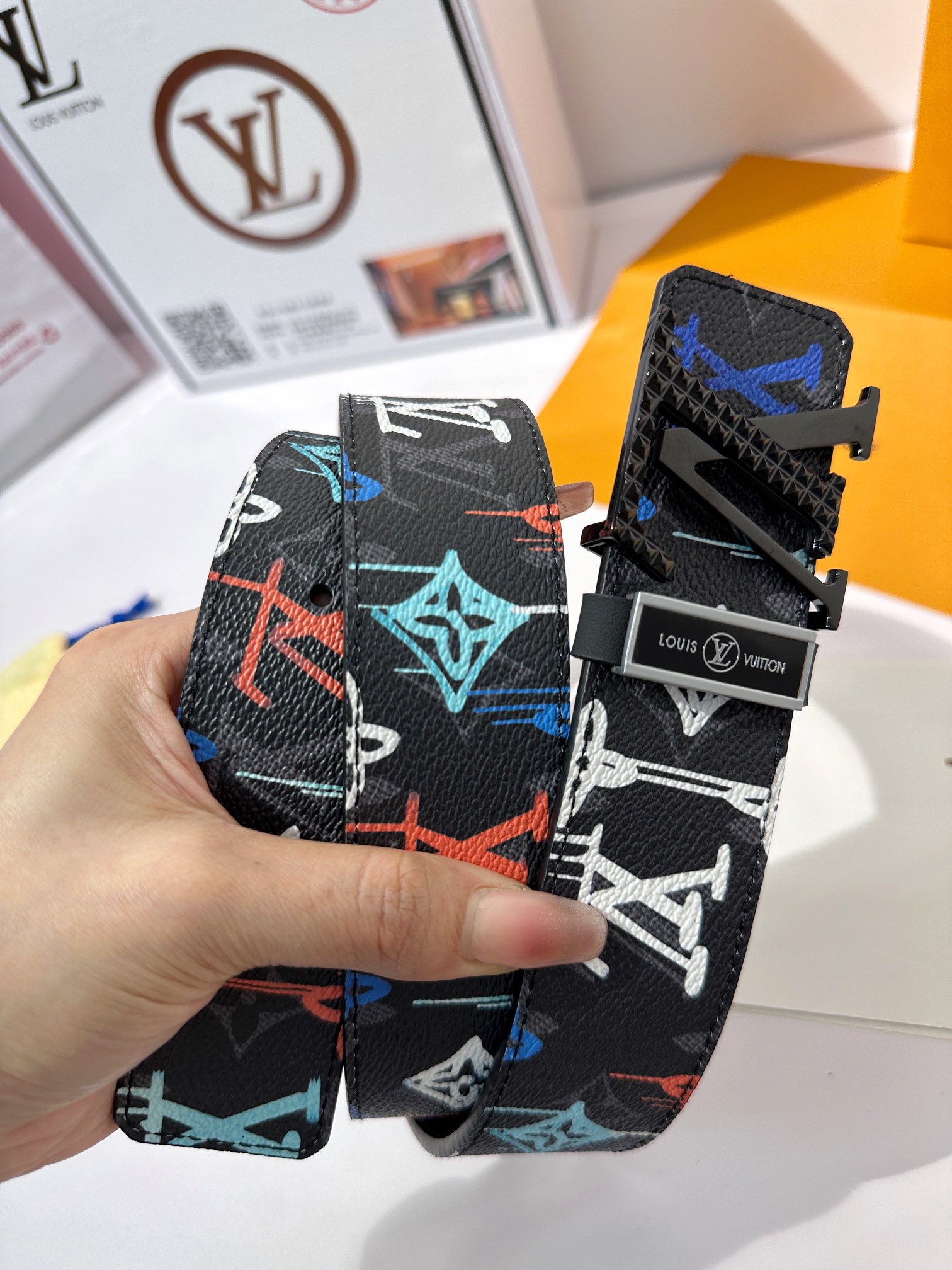 Louis Vuitton Men Belt Width 3.8cm