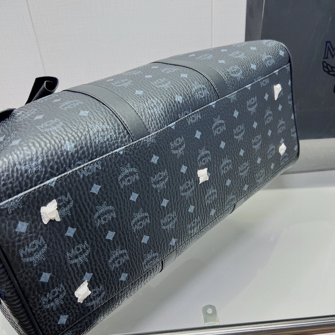 MCM Ottomar Weekender Bag in Visetos Size 45cm