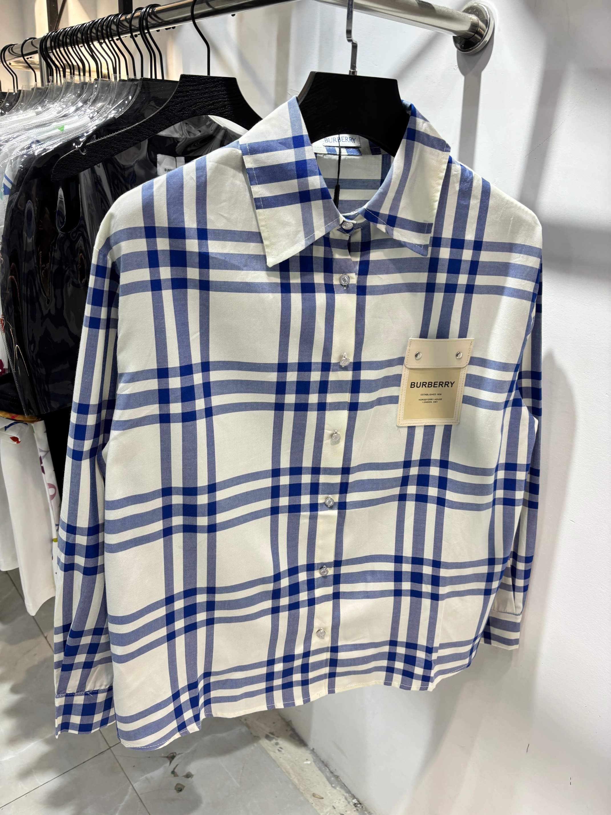 Burberry Unisex Shirt Size S-XL