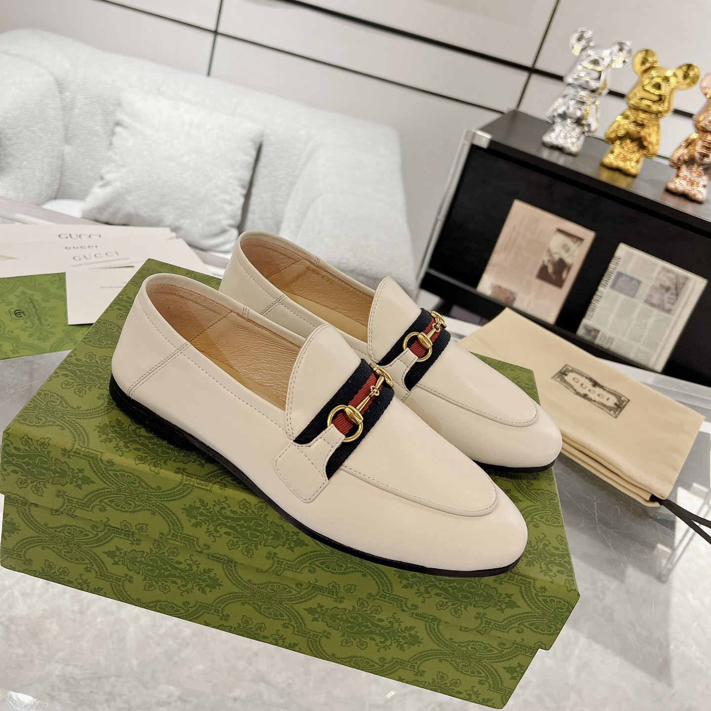 Gucci Jordaan GG Flora Loafers Size 35-41