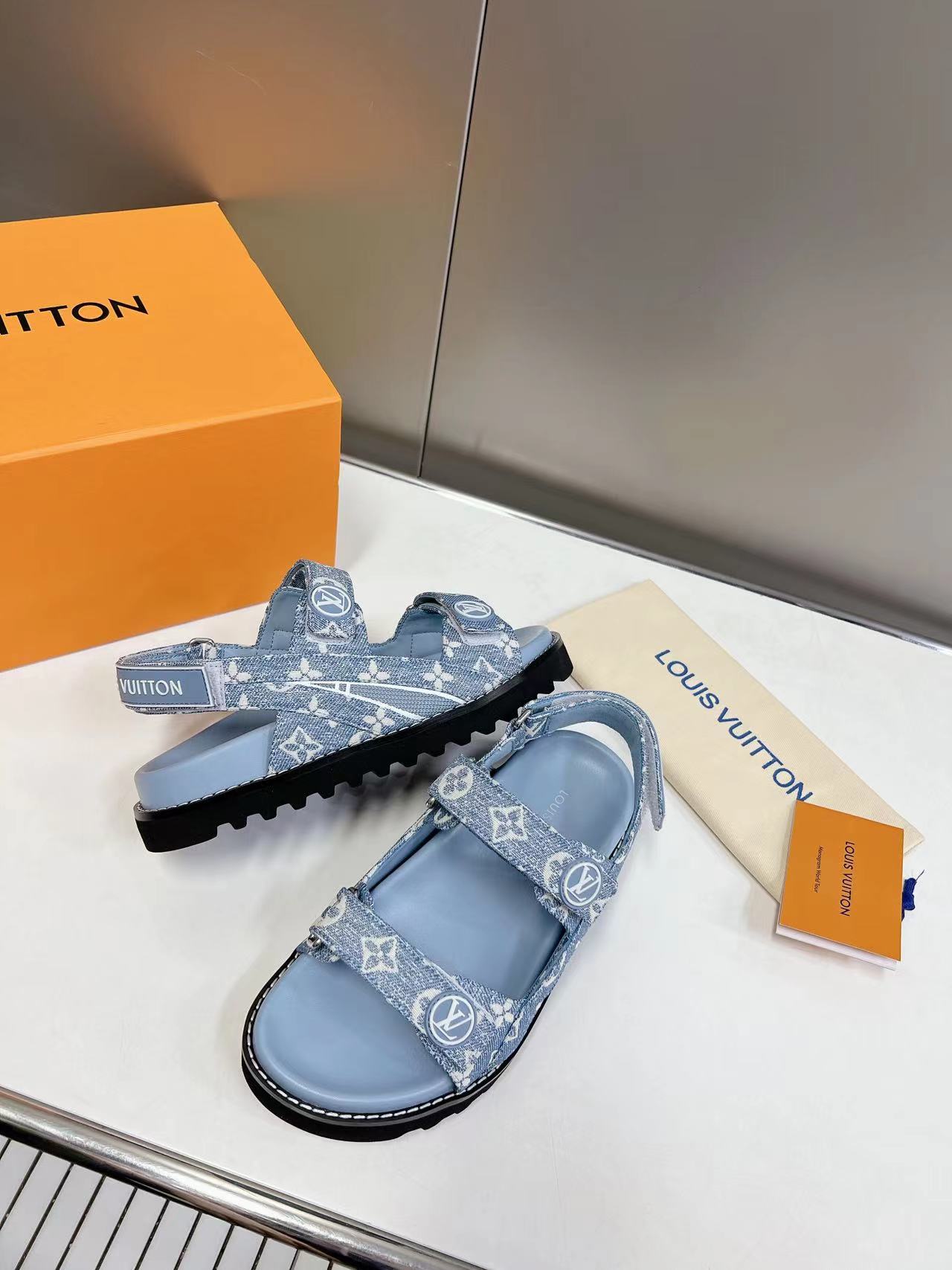 Louis Vuitton LV Trainer Sandals Size 36-41