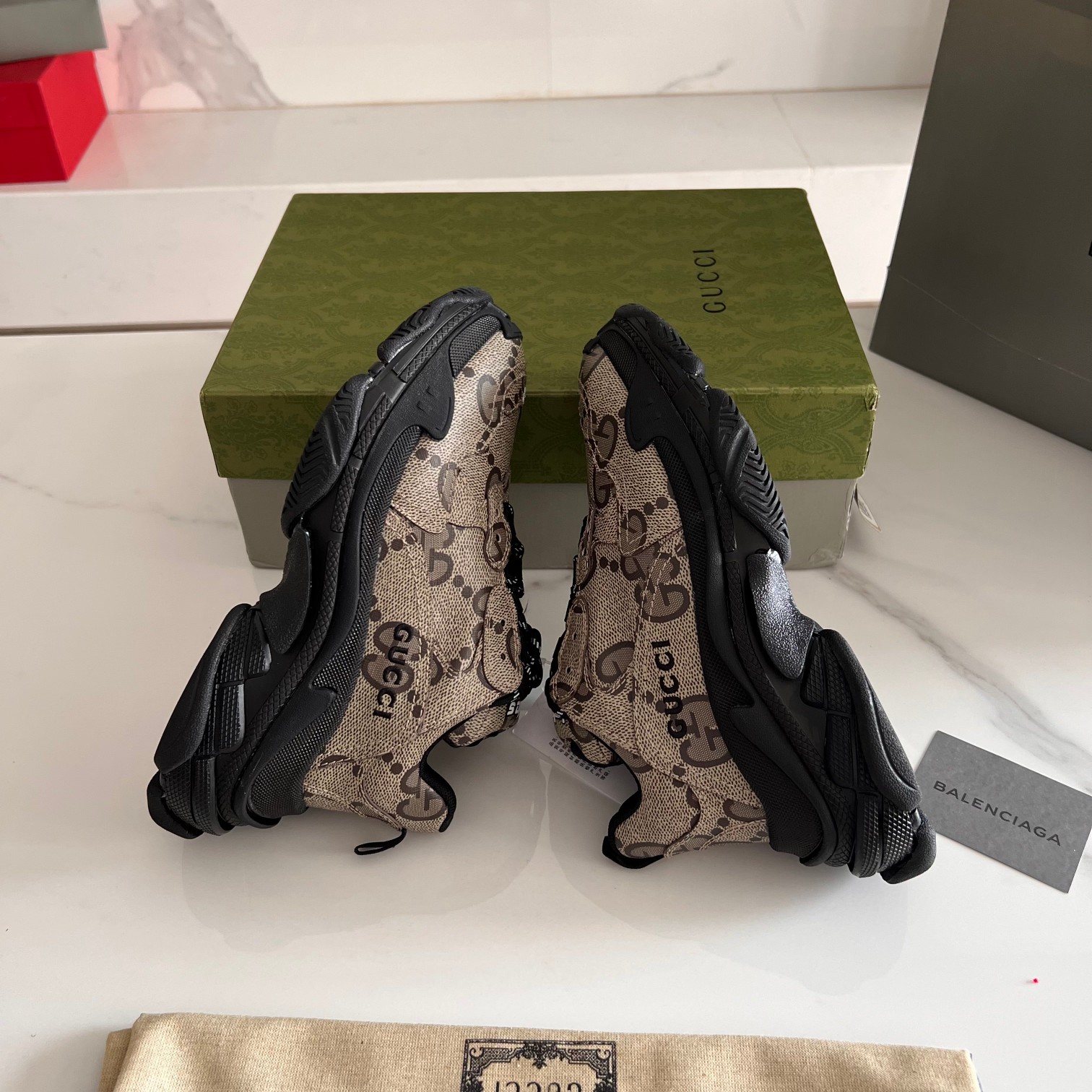 Balenciaga & Gucci Triple S Sneaker Unisex Size 35-45
