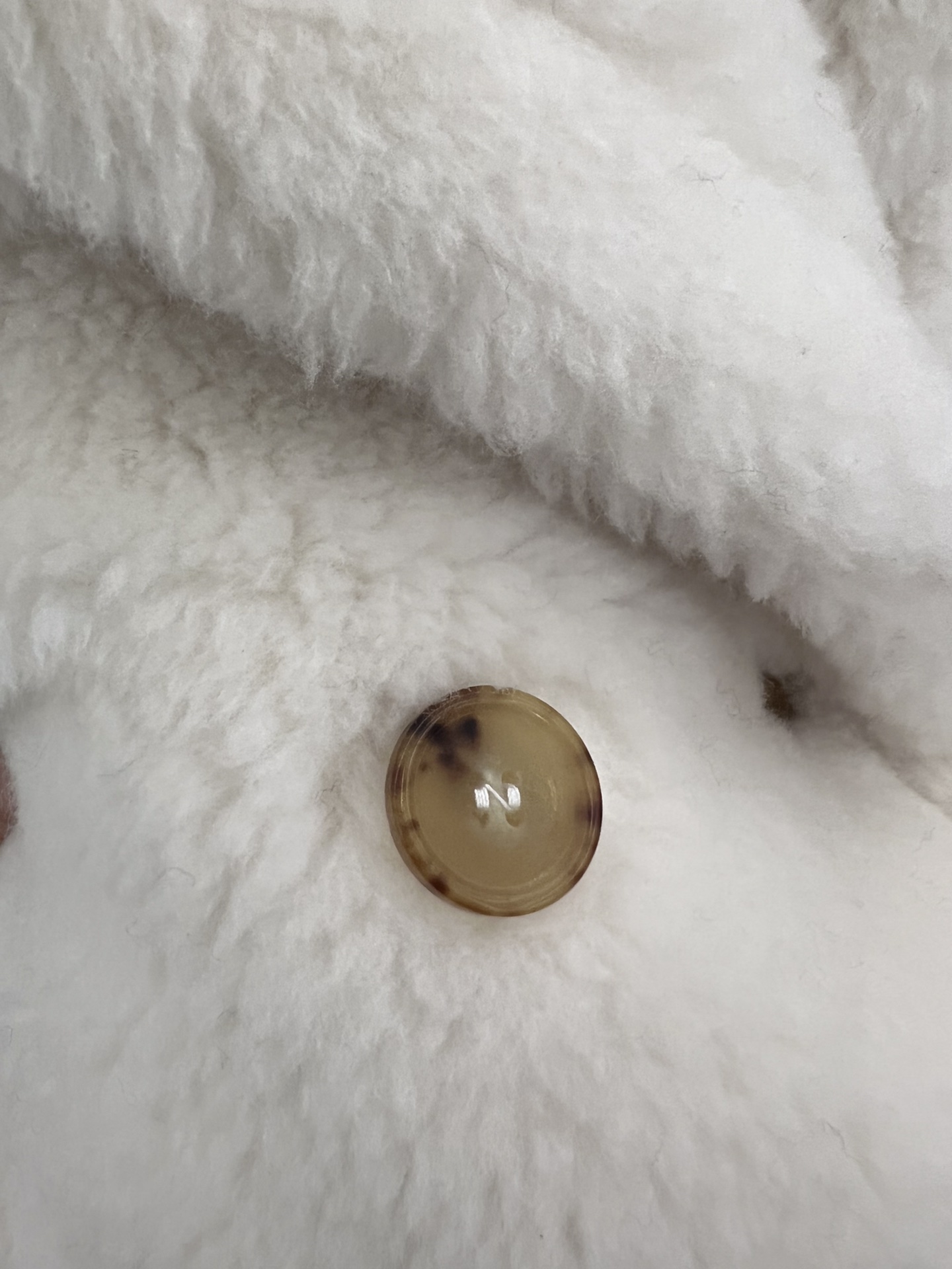 Max Mara Teddy fur long coat Size XS-M