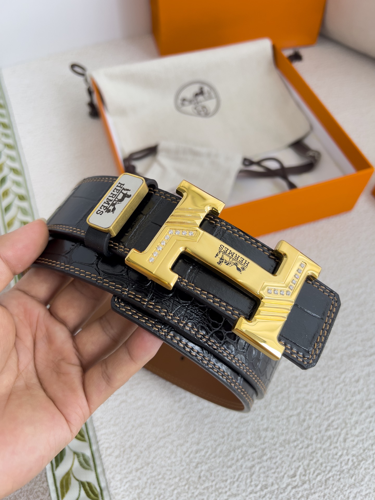 UGG Hermes Men Belt Width 3.8cm