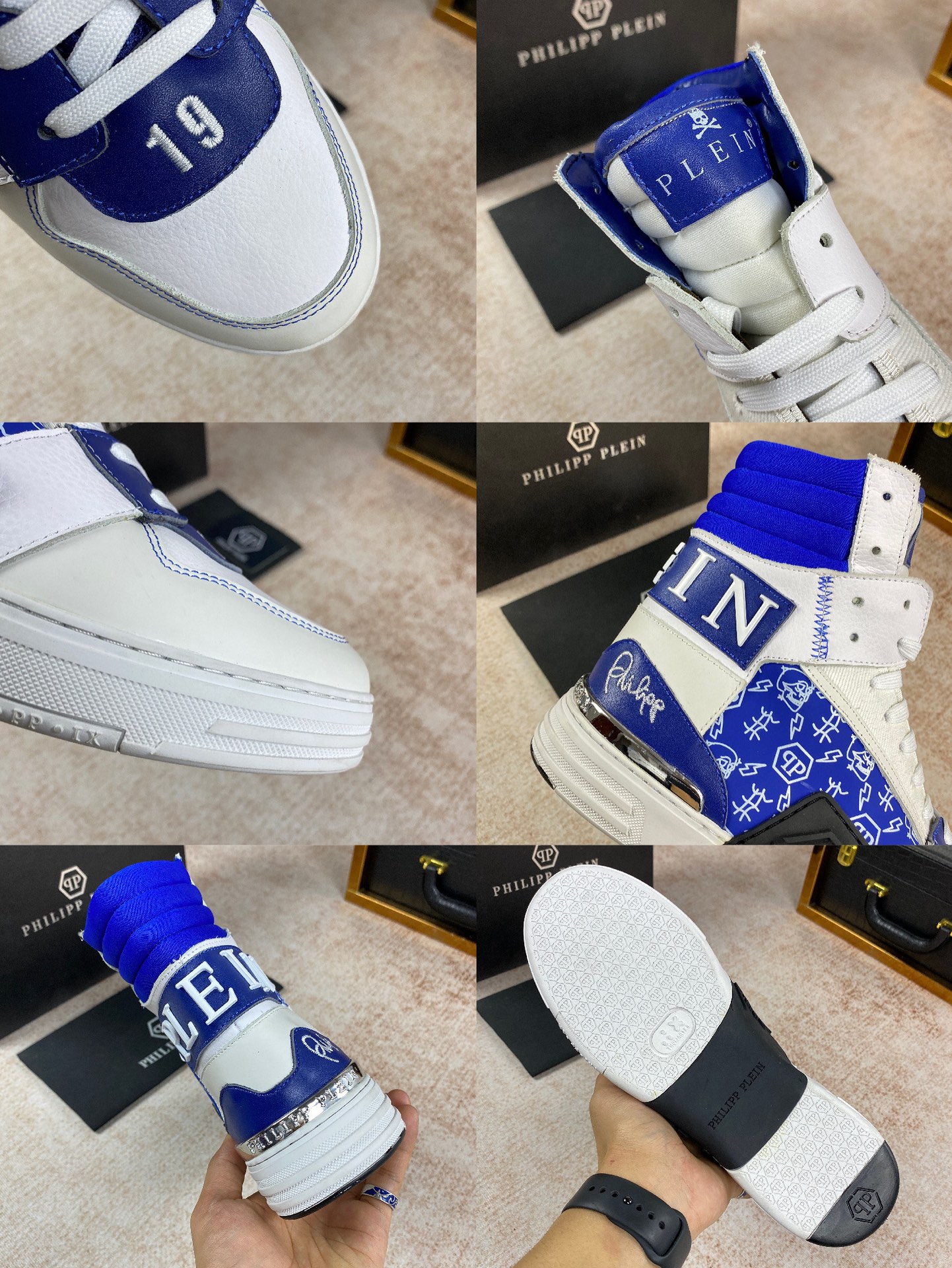 Philipp Plein Mens Outdoor Sneakers Shoes 38 - 45