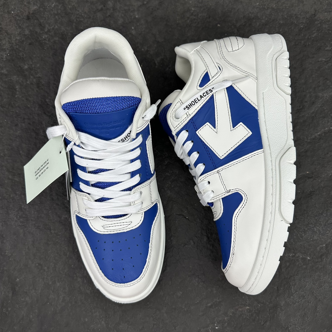 OFF White Out of Office Calf Leather Sneaker Size 36-46