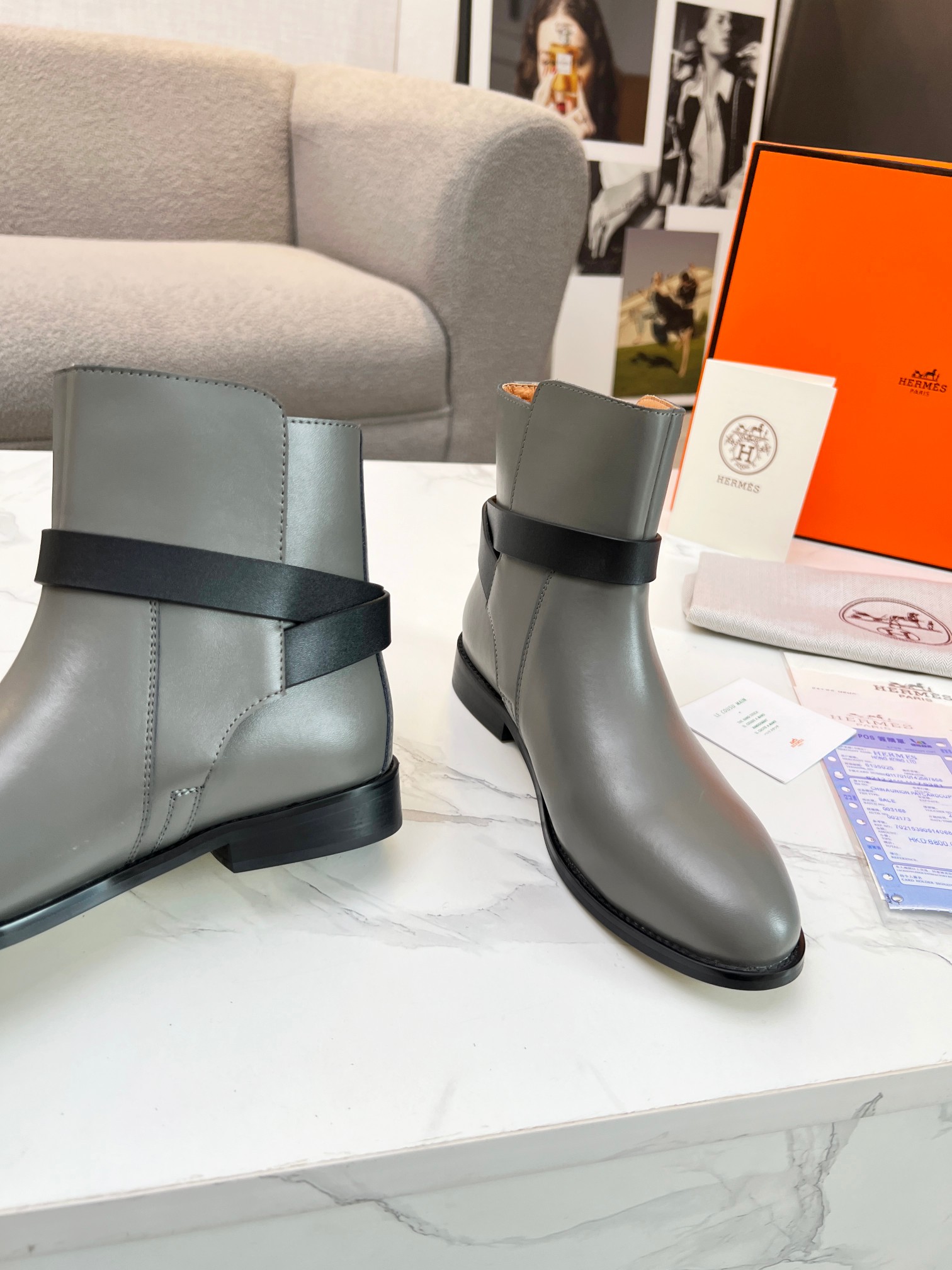 Hermes Women Kelly Boots Size 36-41