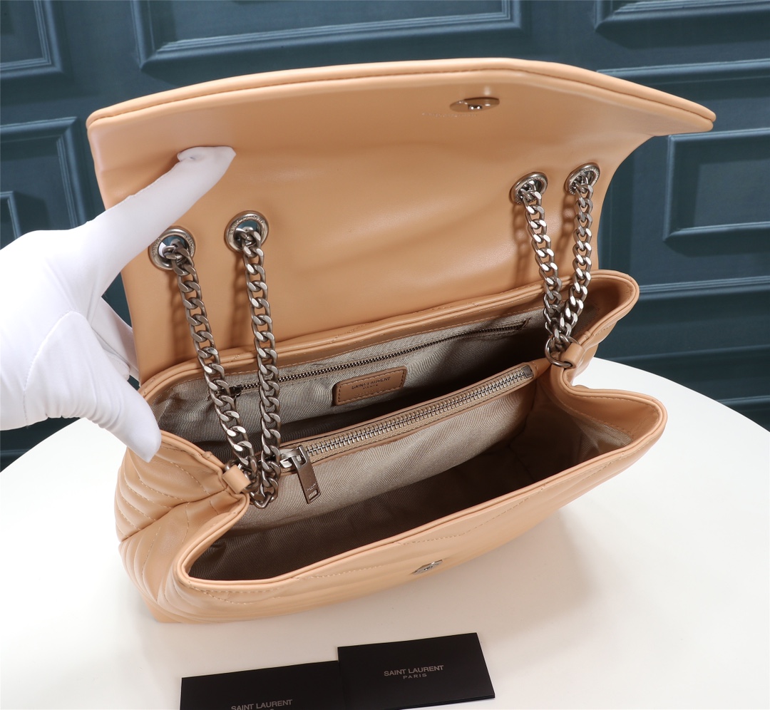 YSL Lou Lou Puffer Women Shoulder Bags 2-Size