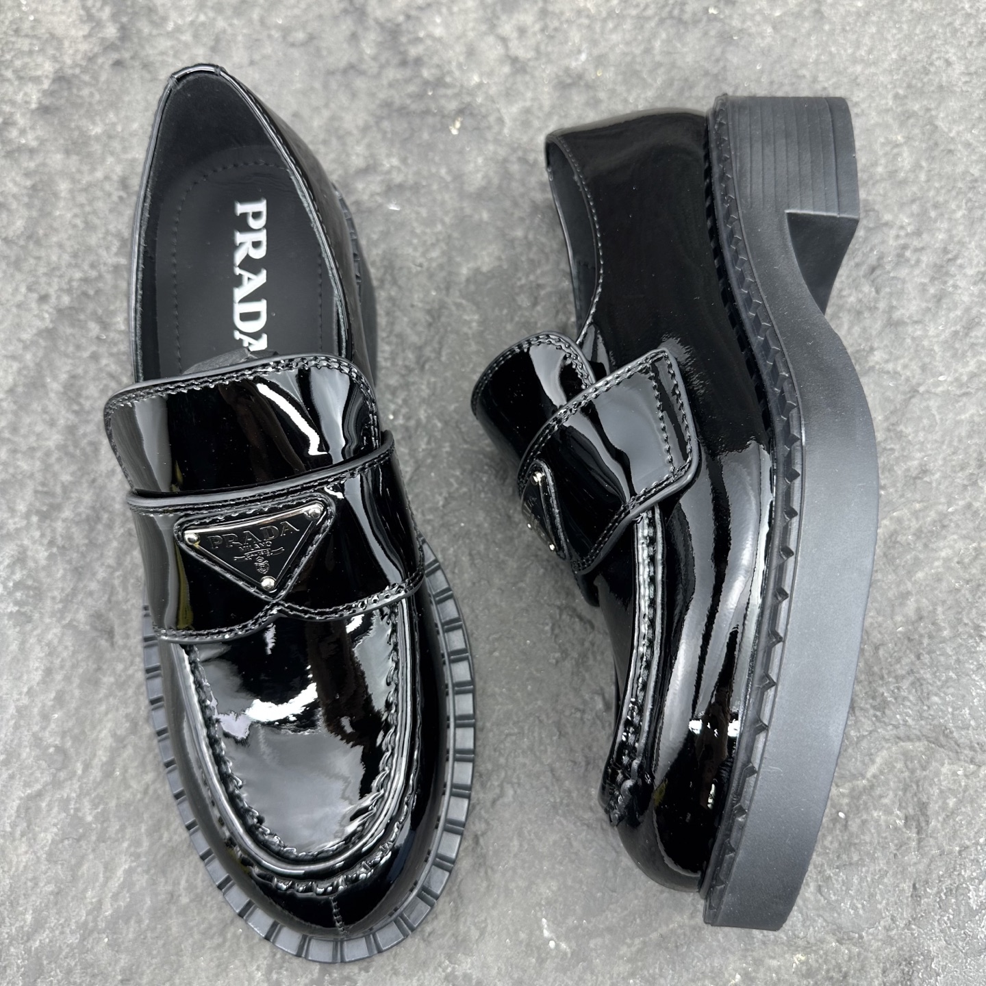 Prada Chocolate Loafers Size 36-46