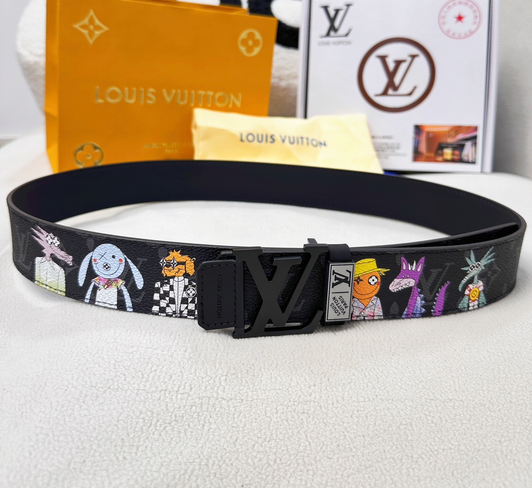 Louis Vuitton Men Belt Width 3.8cm