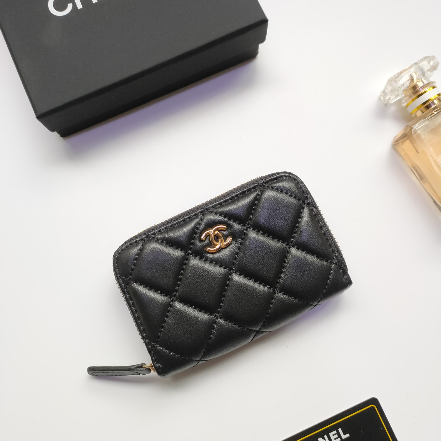 Chanel Card Holder Size 10*9cm 6-Color