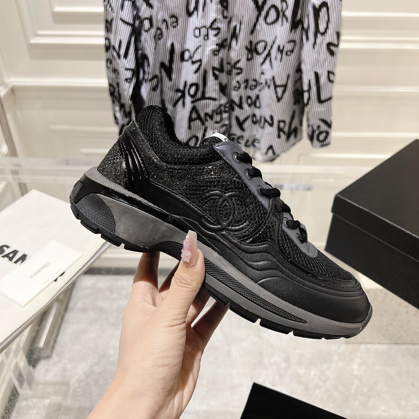 Chanel New Women Sneaker Size 35-41