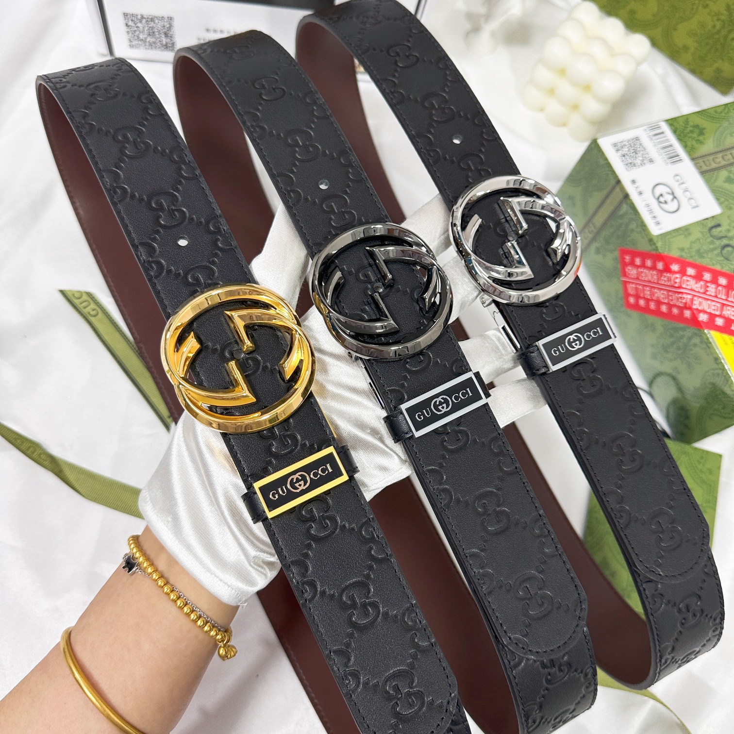 Gucci Men Belt Width 3.8cm