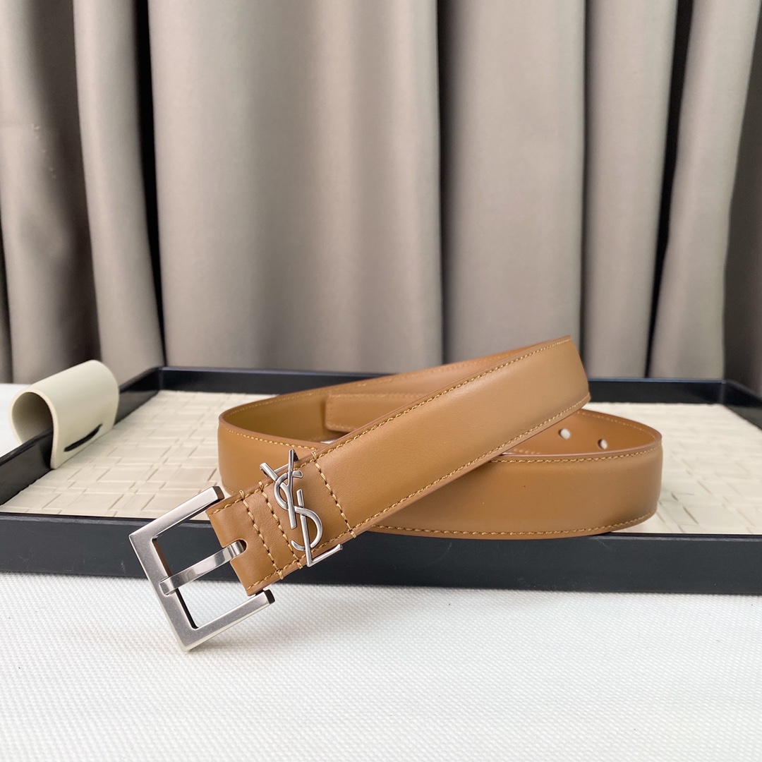 YSL Women Belt Width 3cm