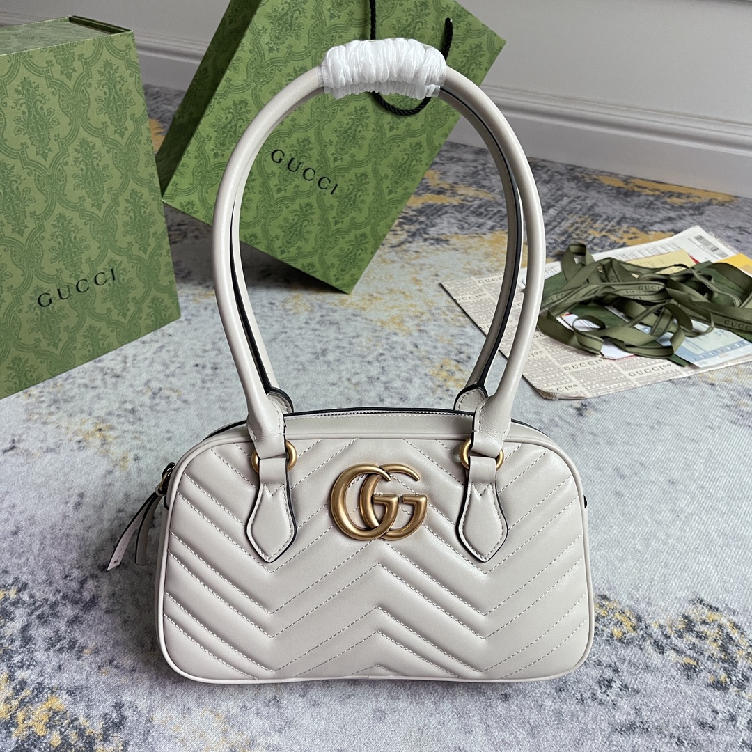 Gucci Women Shoulder Bags Size 25.5*15.5*6.5cm