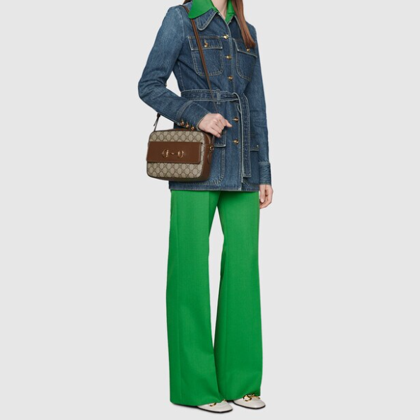 Gucci GG Horsebit 1955 Shoulder Bags Size 22.5*17*6.5cm