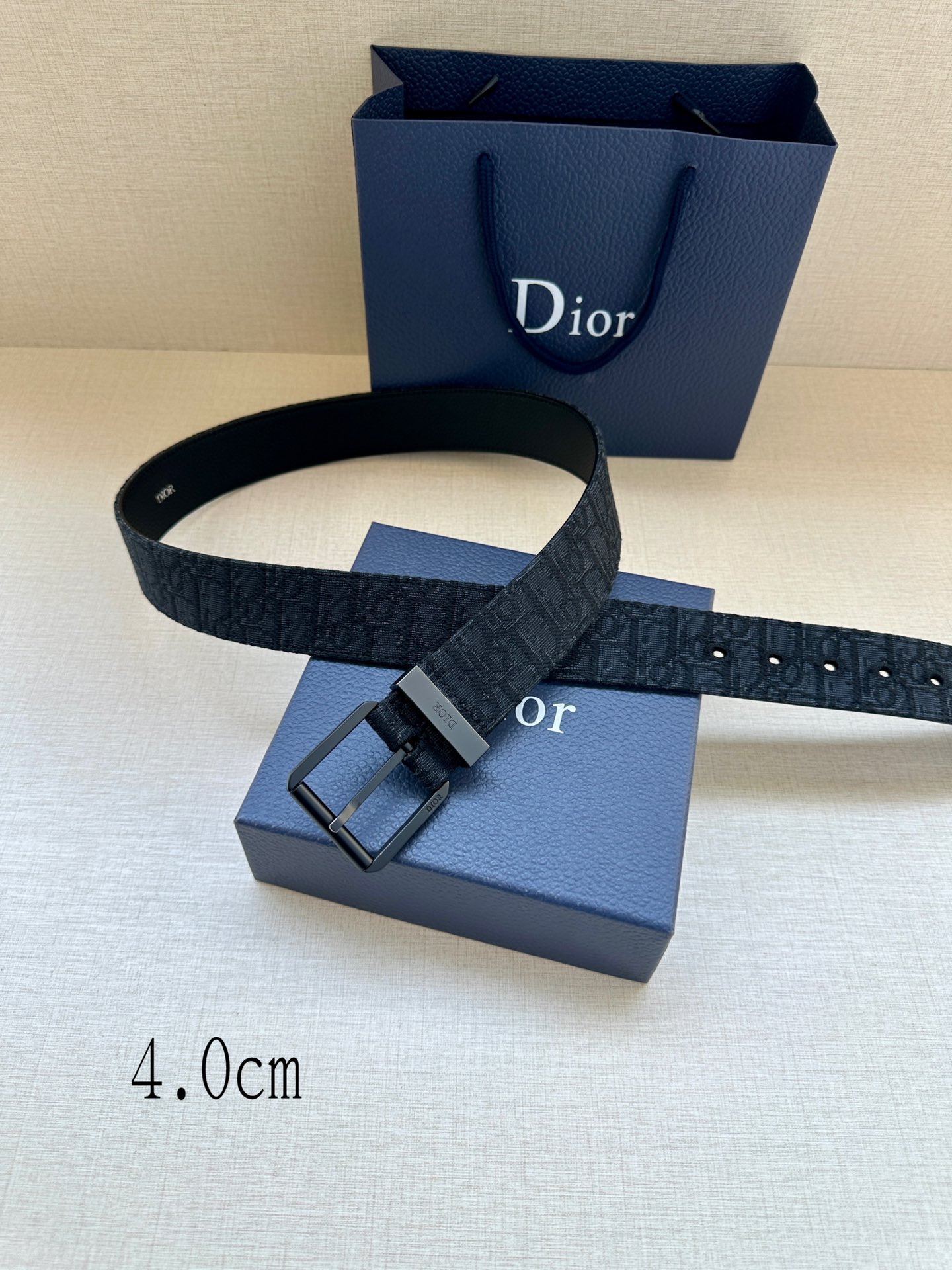 Dior Men Belt Width 4cm