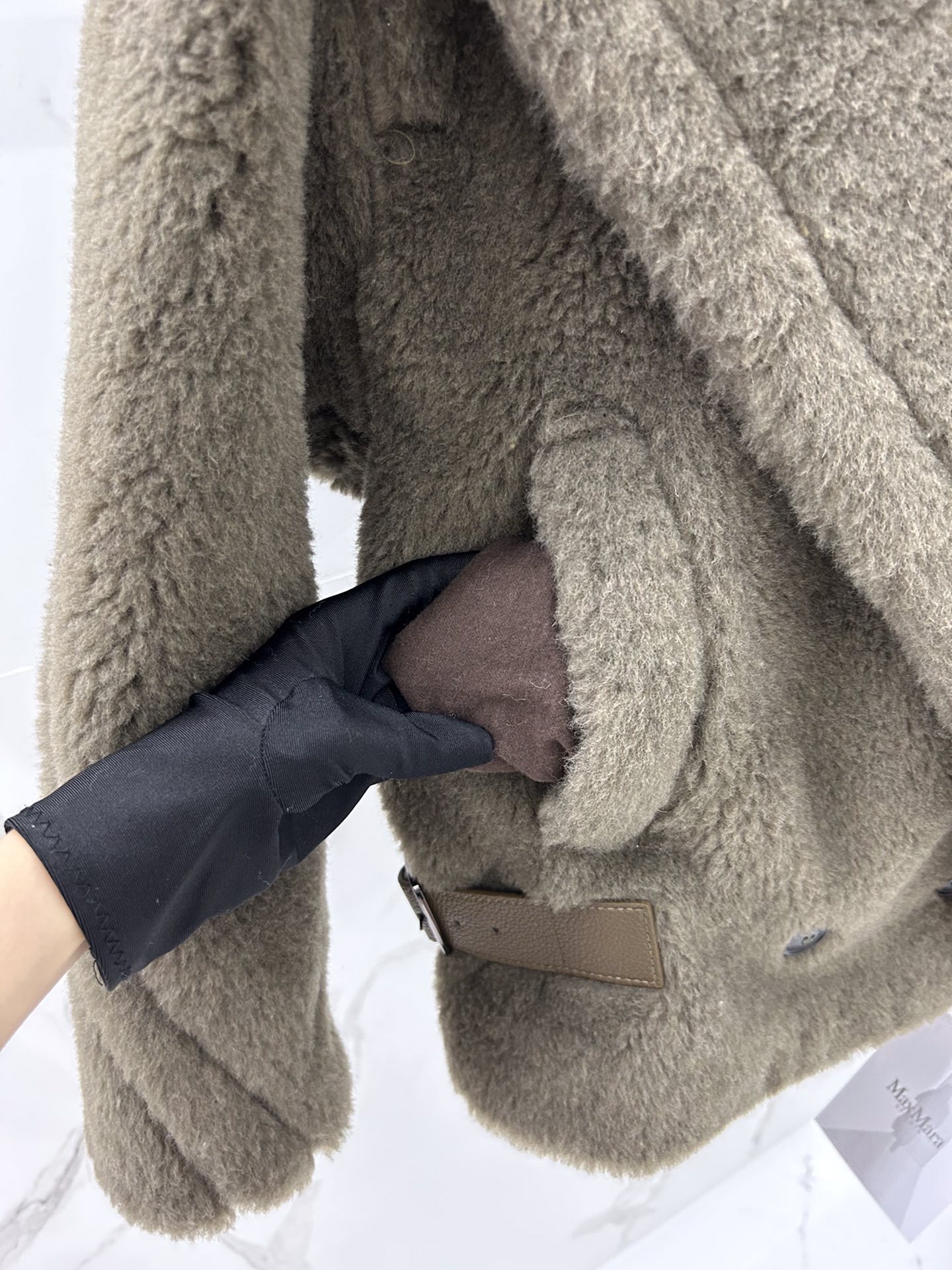 Max Mara Teddy fur Short coat Size XS-M